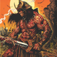 Illustration for article titled In this exclusive artwork, Axe Cop and Conan the Barbarian will chop your head off